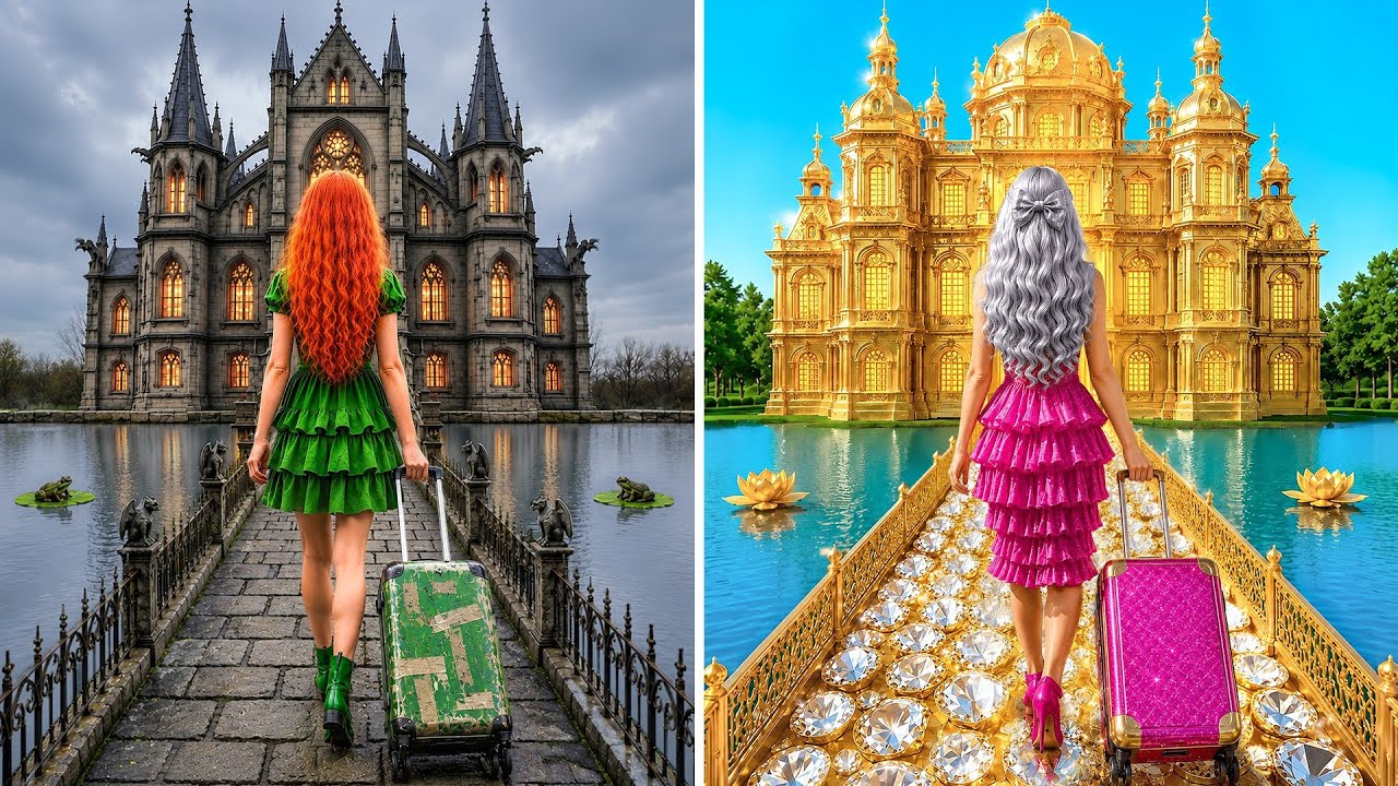 We Build Amazing House Rich Girl vs Poor Girl Challenge | Easy Decoration Tricks by Multi DO Girls