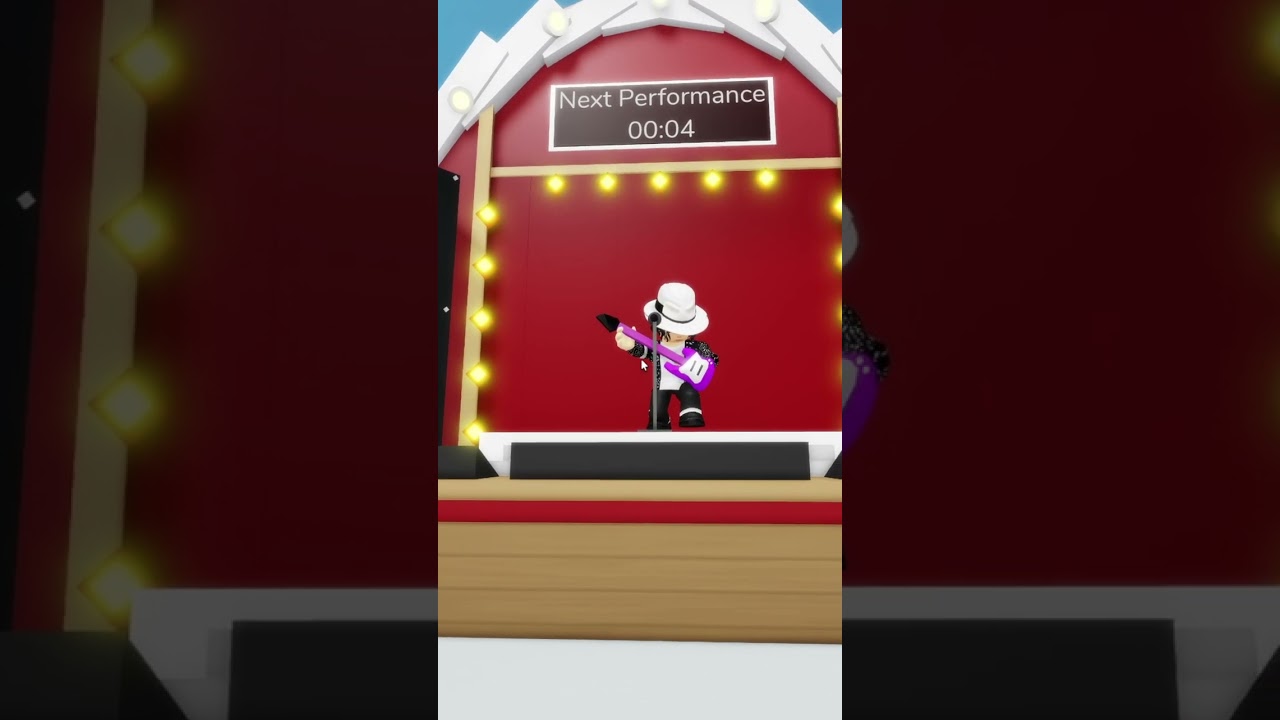 Michael Jackson Performance In Brookhaven #roblox #brookhaven #michaeljackson