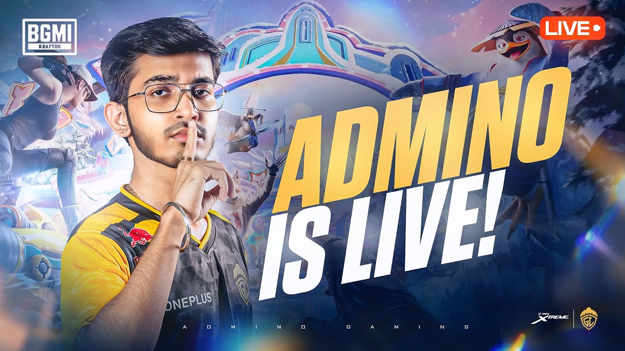 ADMINO IS BACK! | BGMI SCRIMS AND CLASSIC LIVE | ADMINO GAMING |