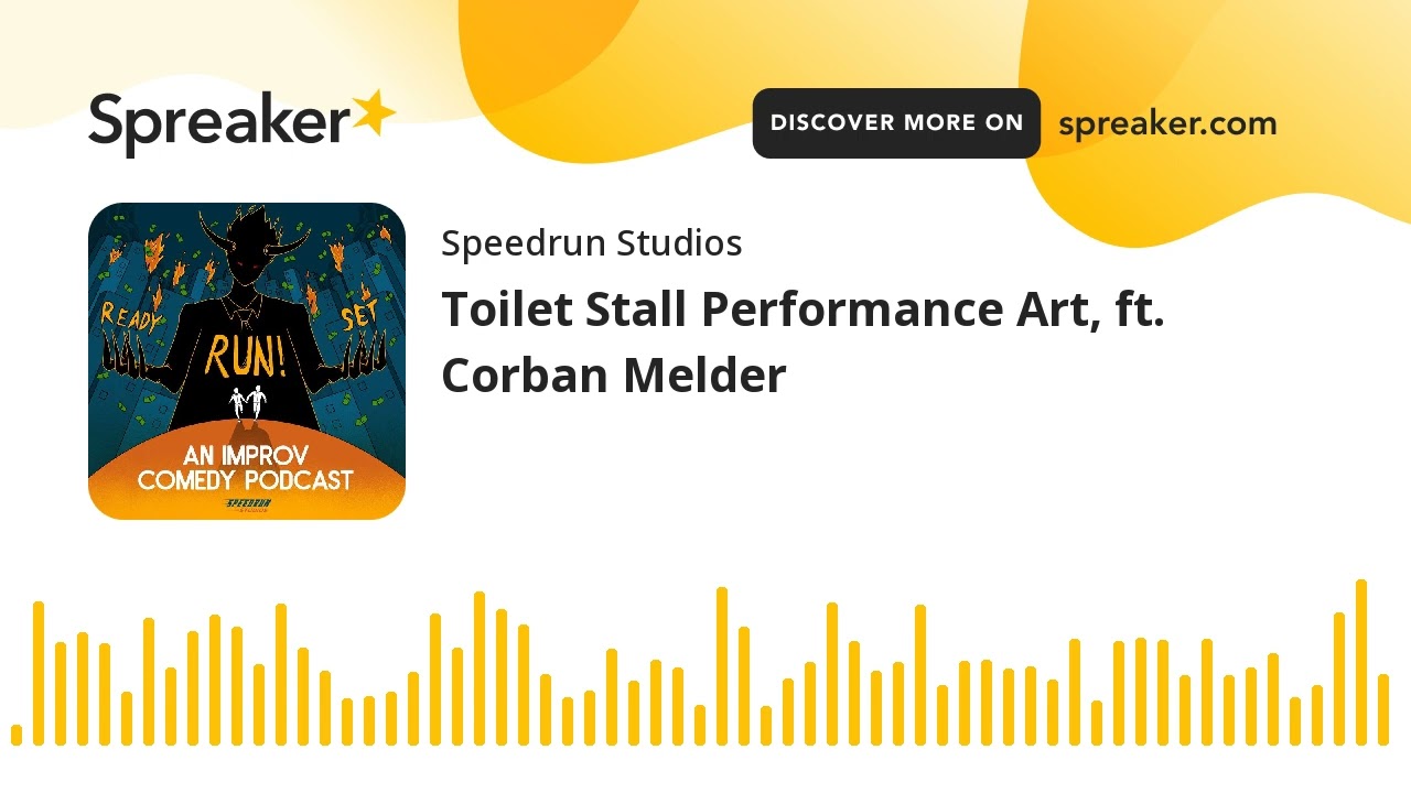 Toilet Stall Performance Art, ft. Corban Melder (part 1 of 4)