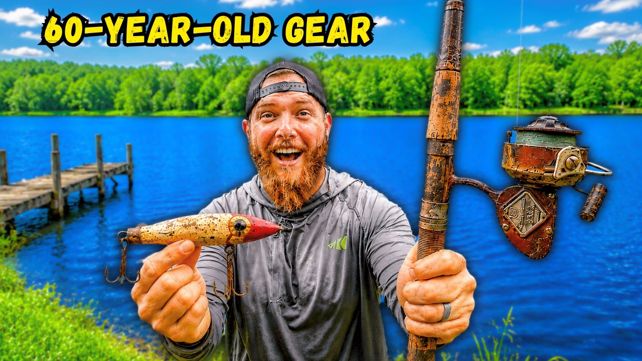 I Found 60-Year-Old Fishing Combos & Gear! ( do they still work? )