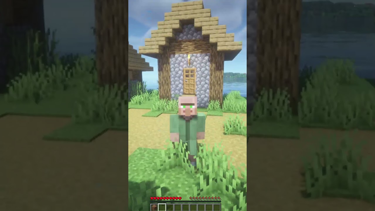 Minecraft pero soy un Aldeano VERDE! *ayuda*
