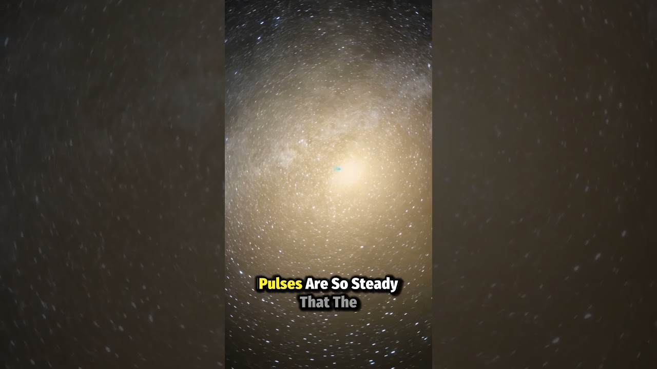 These Dead Stars Beat Our Best Atomic Clocks #space #pulsar #astronomy #science #shorts #universe