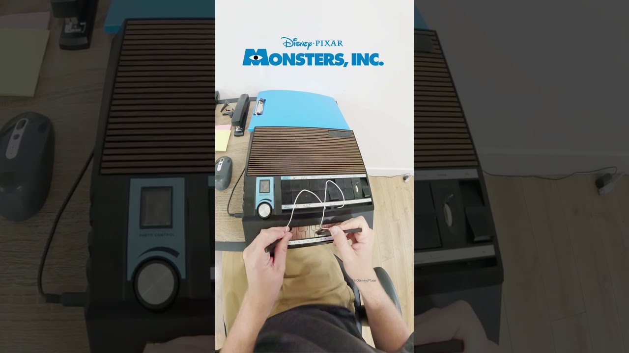 Monsters Inc Theme Song with Office Supplies | ASM(Pixa)R