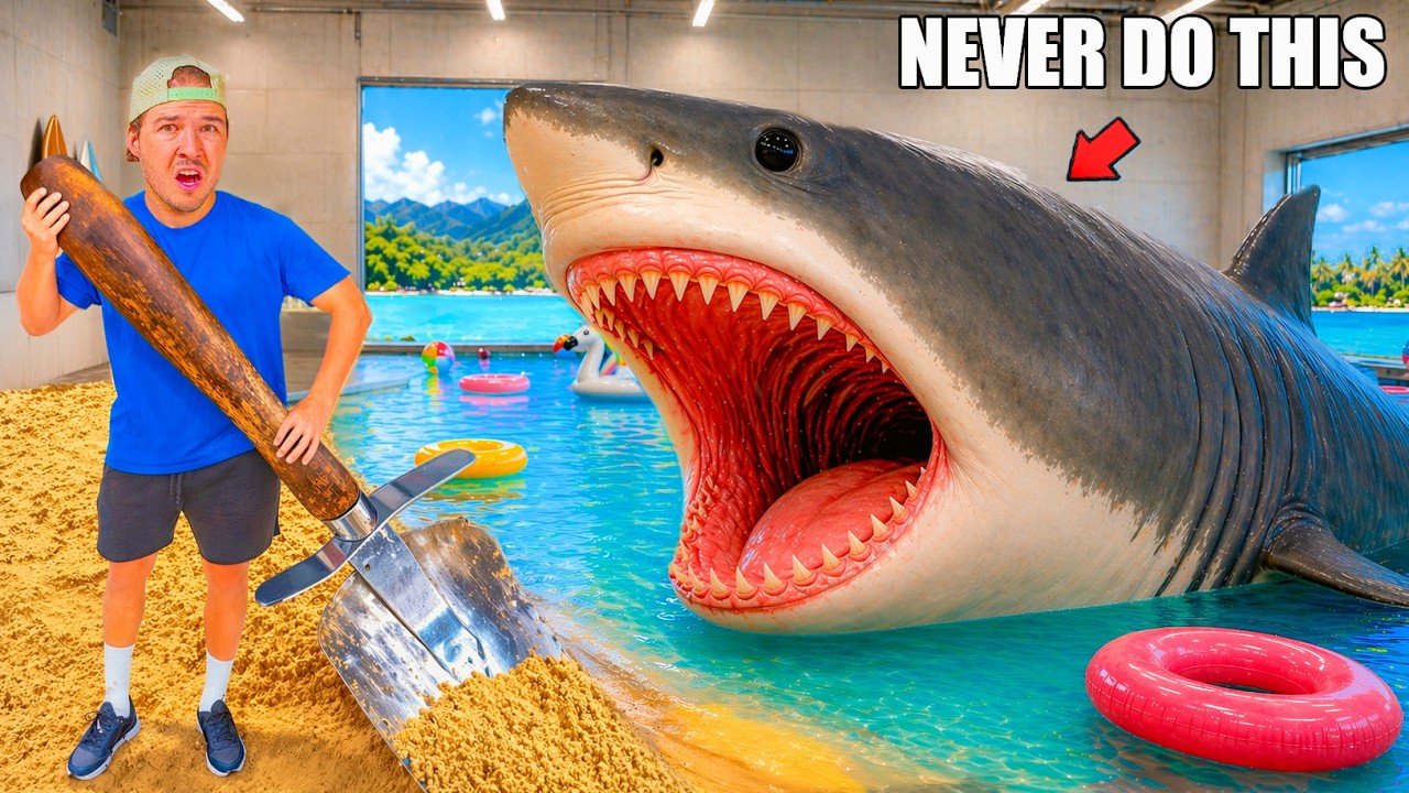 I Built a Giant Beach Ecosystem in My Warehouse! (with 112 creatures)