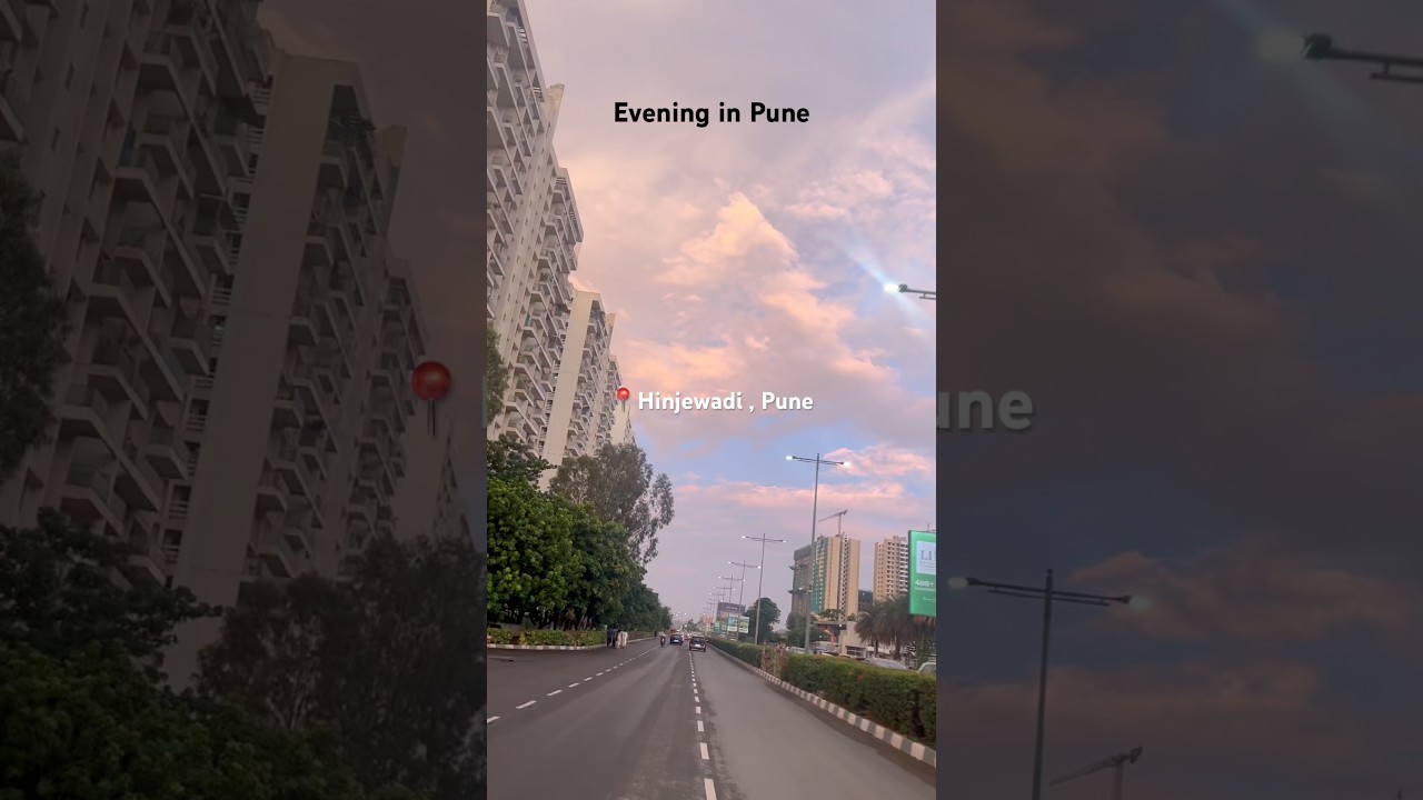 Hinjewadi Evening time | Sunset ❤️#explore #travel #trending #viral #weekend #bikeride
