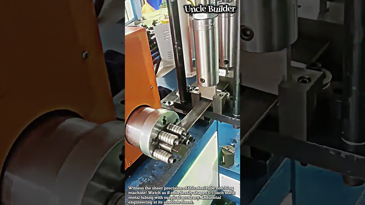 Steel Shaping Perfection #oddlysatisfying #heavyequipment #metalwork #engineering #precision