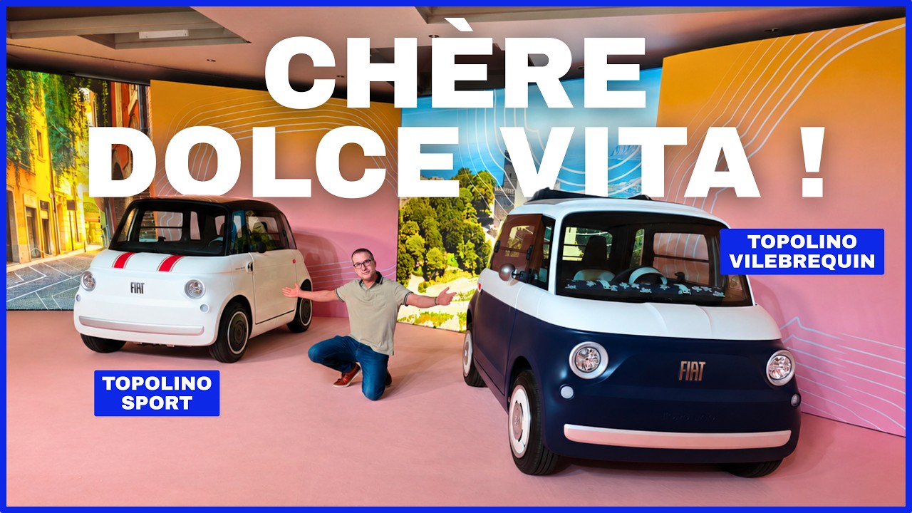 Topolino : prêts à payer ce prix pour les versions sport et luxe de la voiturette de Fiat ?