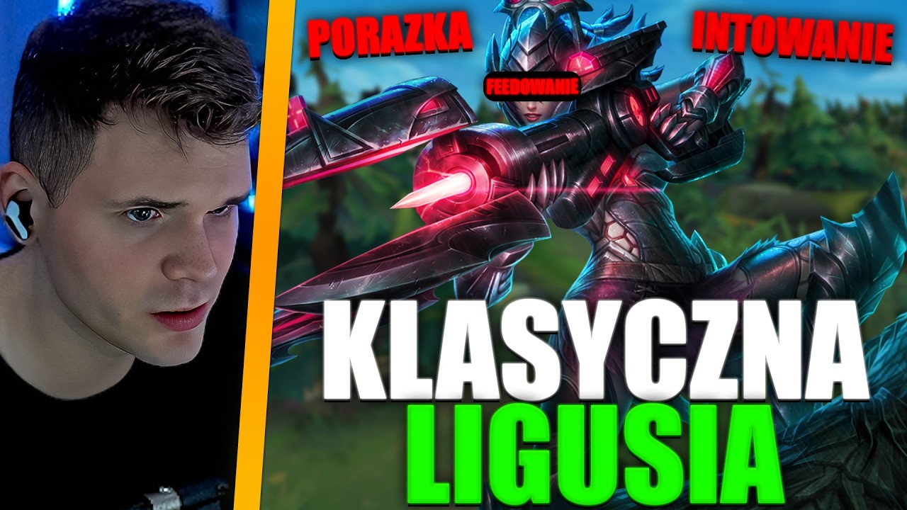 GUCIO I LEAGUE OF LEGENDS I KLASYCZNA LIGUSIA I NAJLEPSZE MOMENTY STRIMA #1011