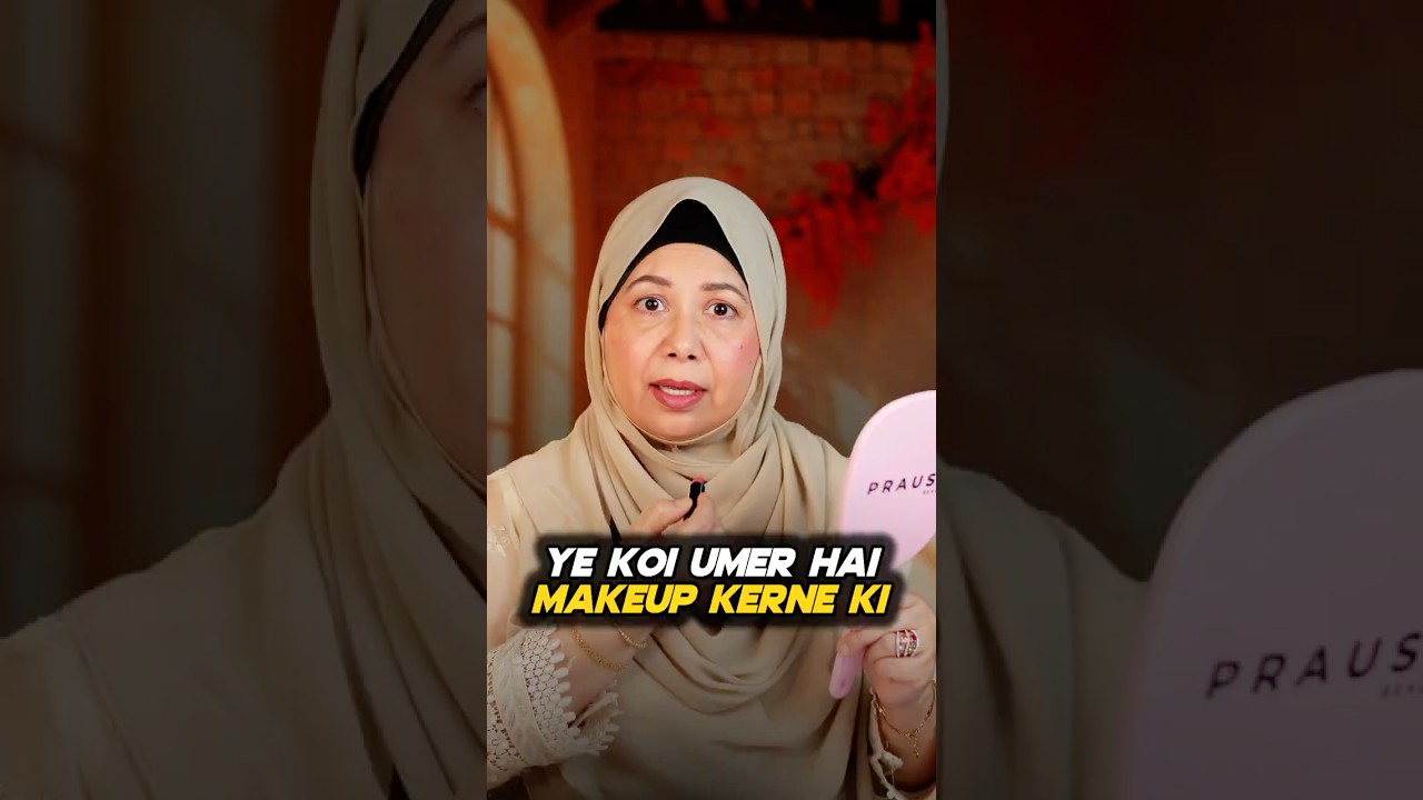 “Ya Koi Umar Hai Makeup Karne Ki?” Makeup Has No Age Limit | Confidence Boost #shorts #youtubeshorts
