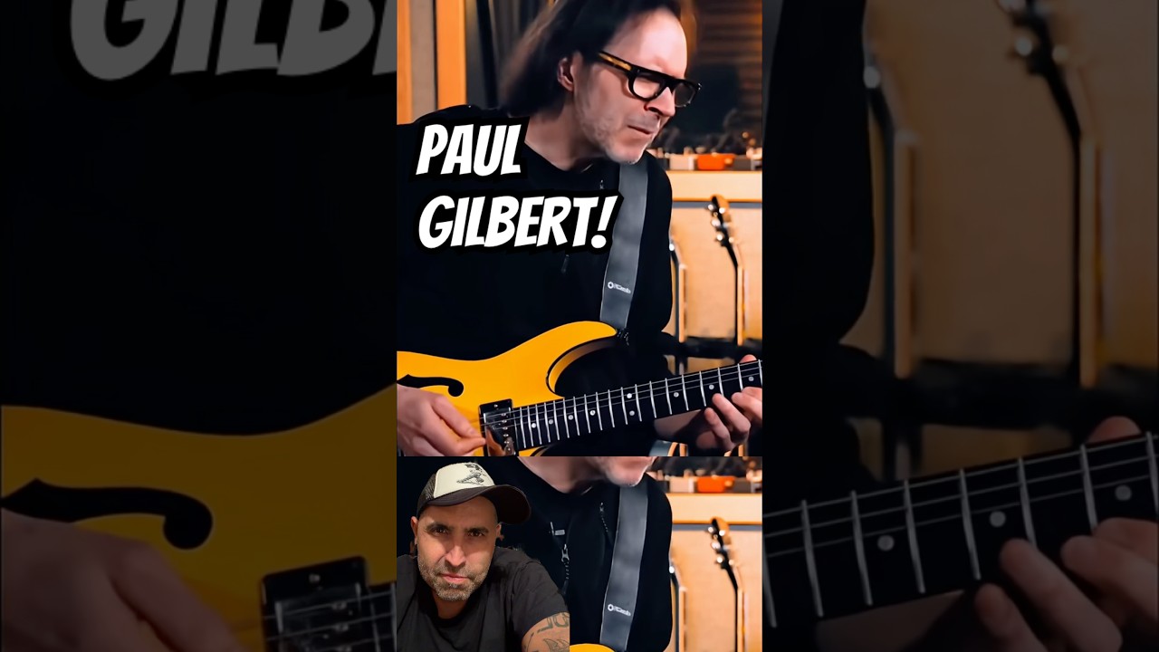 Paul Gilbert on Zeppelin #guitar #guitarlesson #guitarsolo #blues #fender #strat #reaction #music