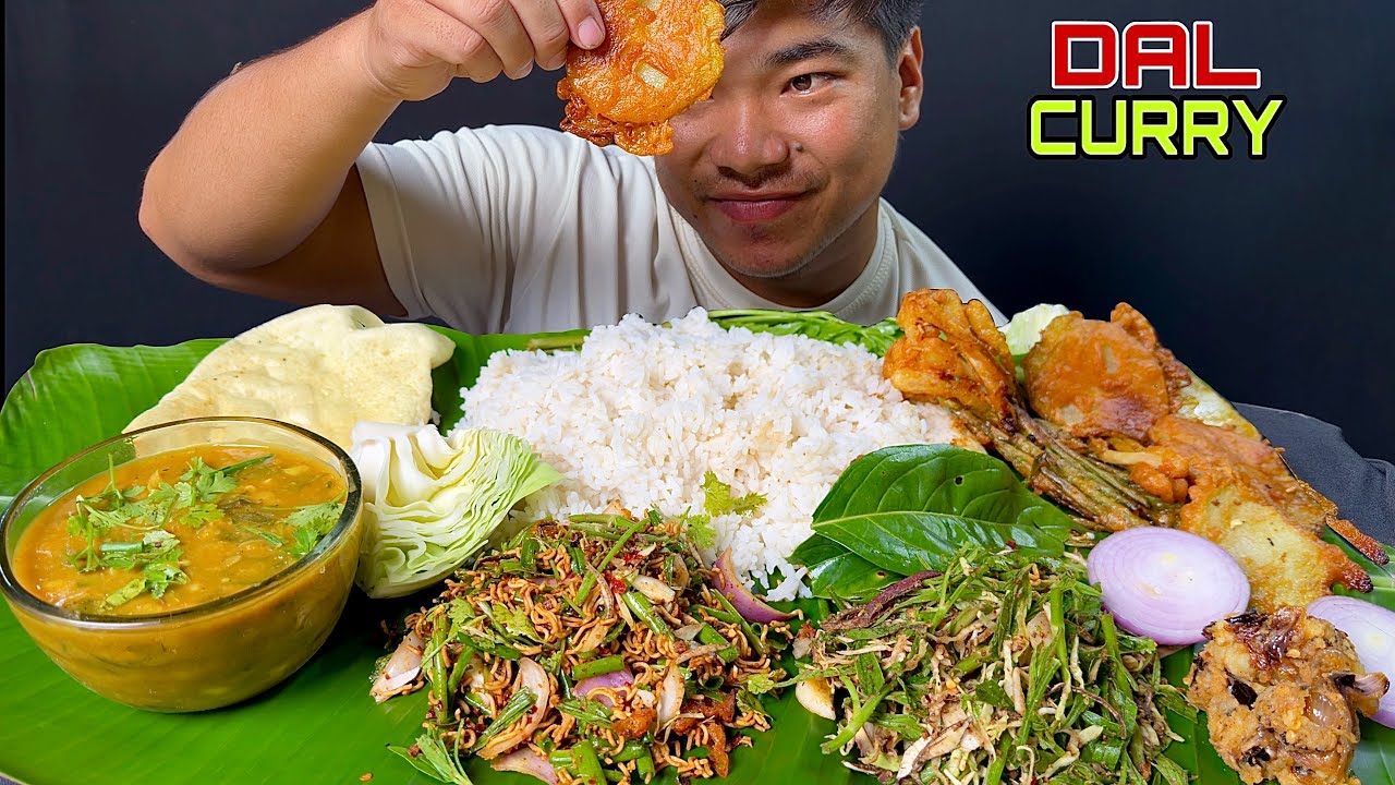 HAWAI THONGBA ( Dal Curry ) || MIMI SINGJU, BORA,SINGJU & PAPAD ||