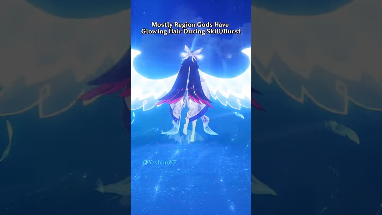 Region Gods Aren't The Only Ones With Glowing Hair In Genshin Impact