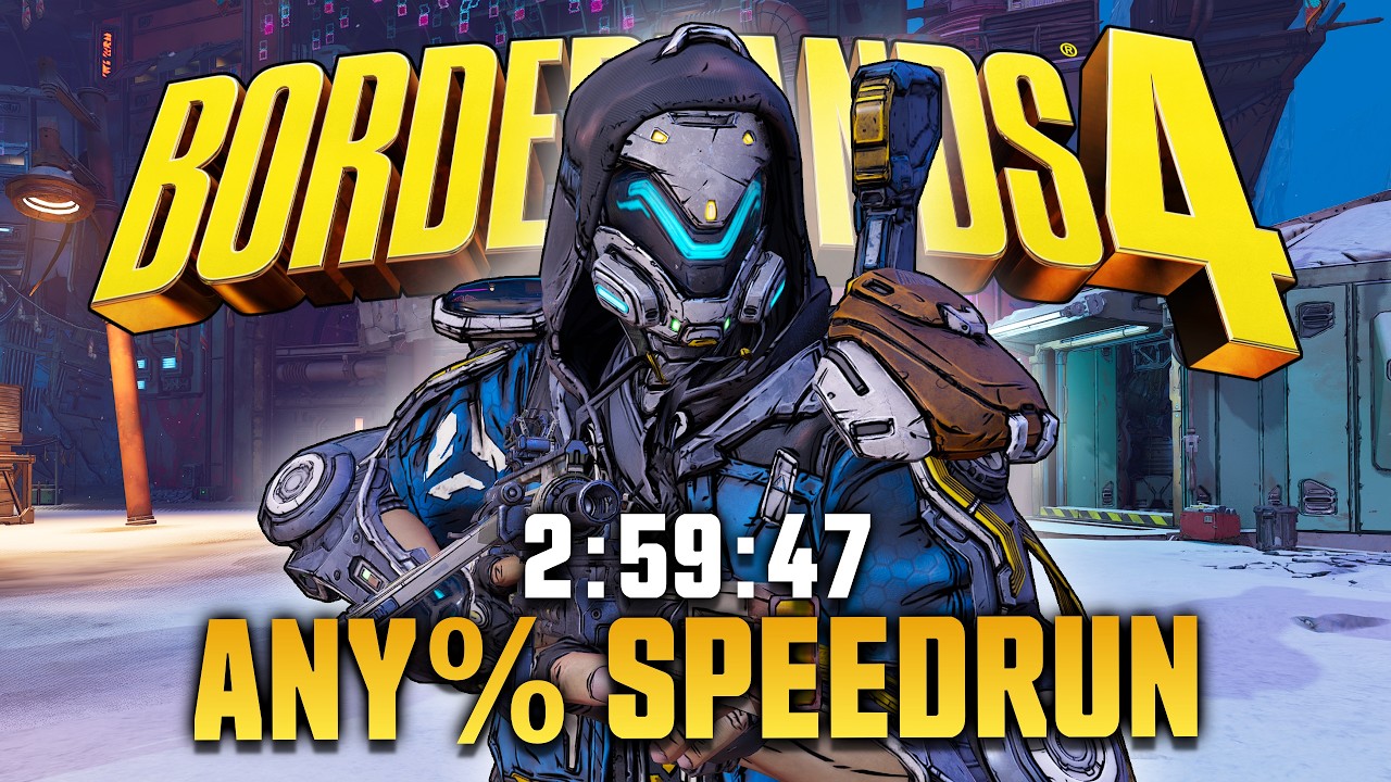 Borderlands 4 Any% Speedrun in 2:59:47