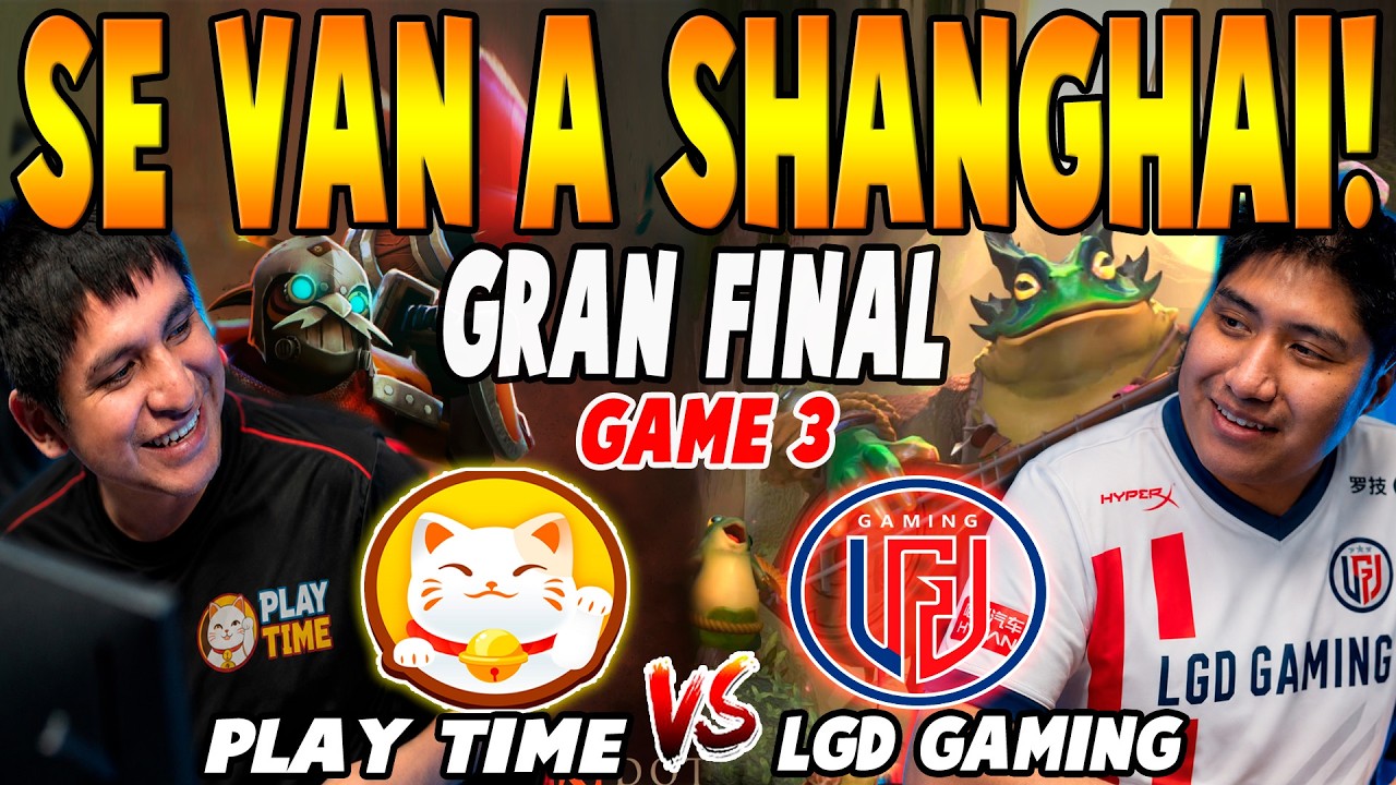 PLAY TIME vs LGD GAMING [GAME 3] BO5 - GRAN FINAL🏆 "SCOFIELD vs WISPER" -THE INTERNACIONAL DOTA 2