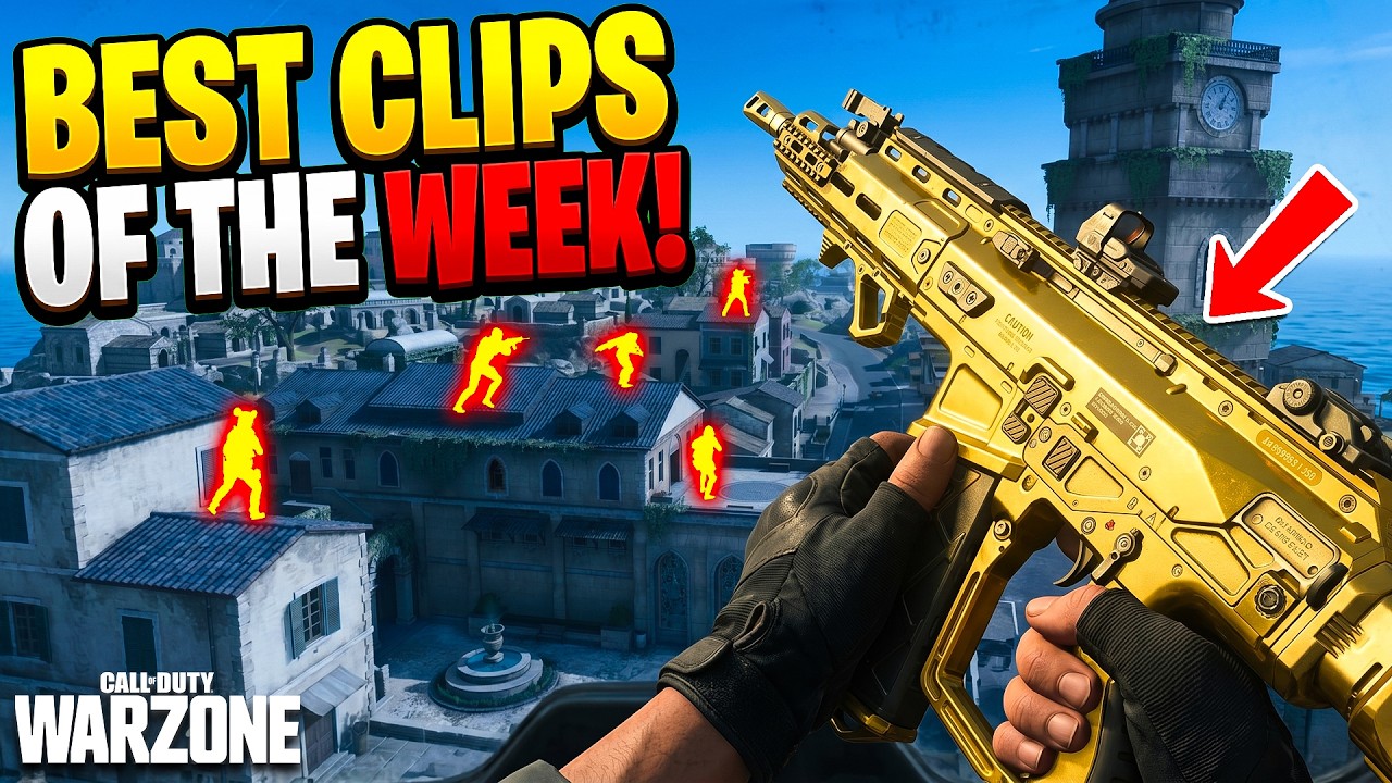 TOP WARZONE PLAY OF THE WEEK! - Epic & Funny Moments #4