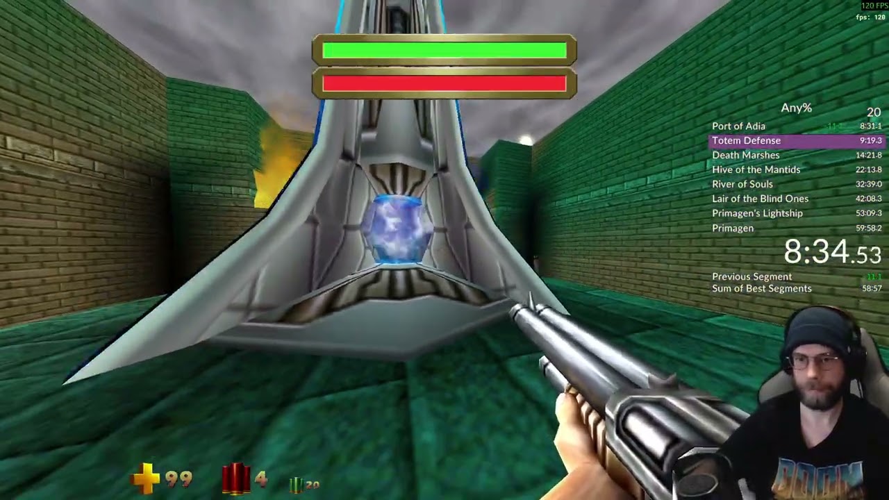 Turok 2: Seeds of Evil Remastered - Any% NMG Speedrun - 59:13.16