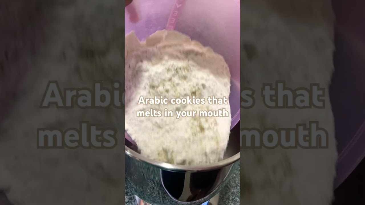 Flaky Arabic cookies that’s melts in your mouth.#cheflife