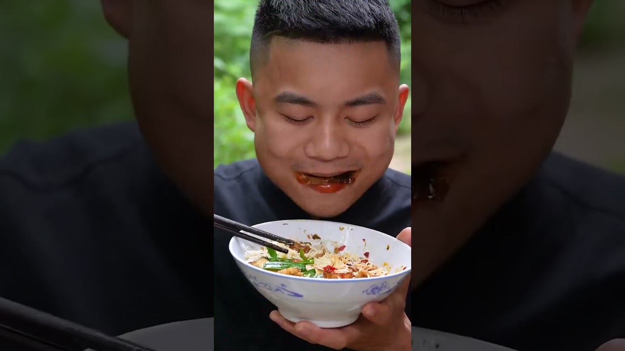 先吃不管後吃洗碗，吃飯要講究儀式感 #food #美食 #cooking #mukbang #foodie #funny #fun #comedy