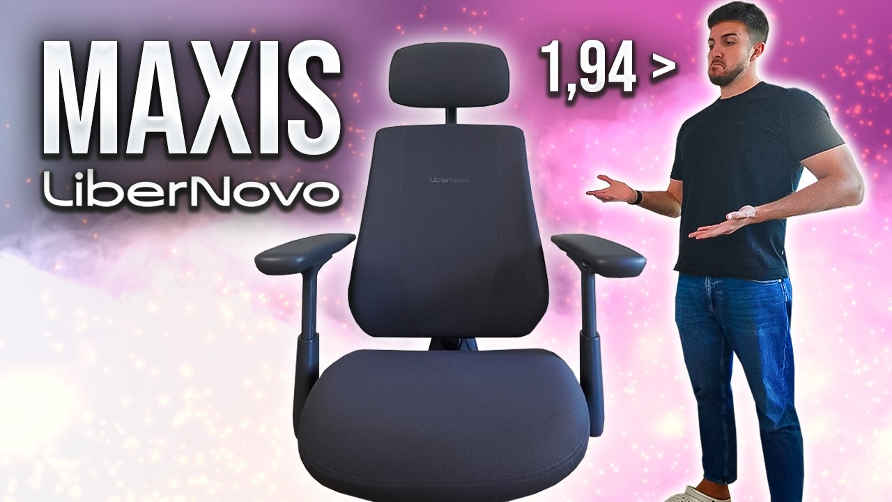 LiberNovo Maxis ¿La mejor silla ergonómica para gente alta?