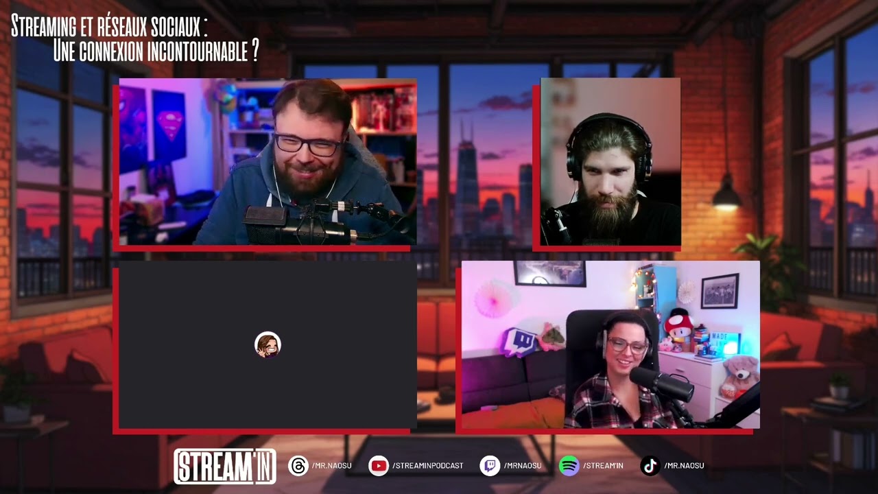 Stream'In Lounge #1 - Streaming et les réseaux sociaux : Une connexion incontournable