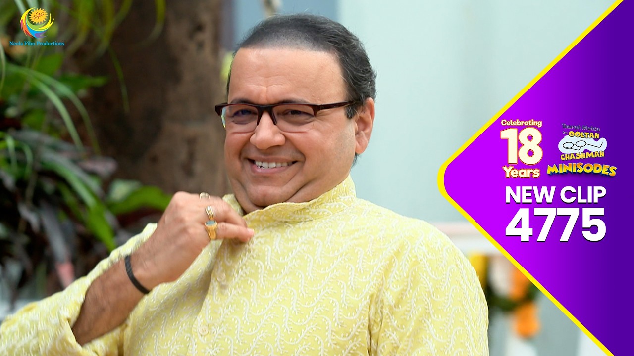 #Newepisode 4775 - Bhide ने दिया Society वालों को Anokha Surprise !| Taarak Mehta ka Ooltah Chashmah