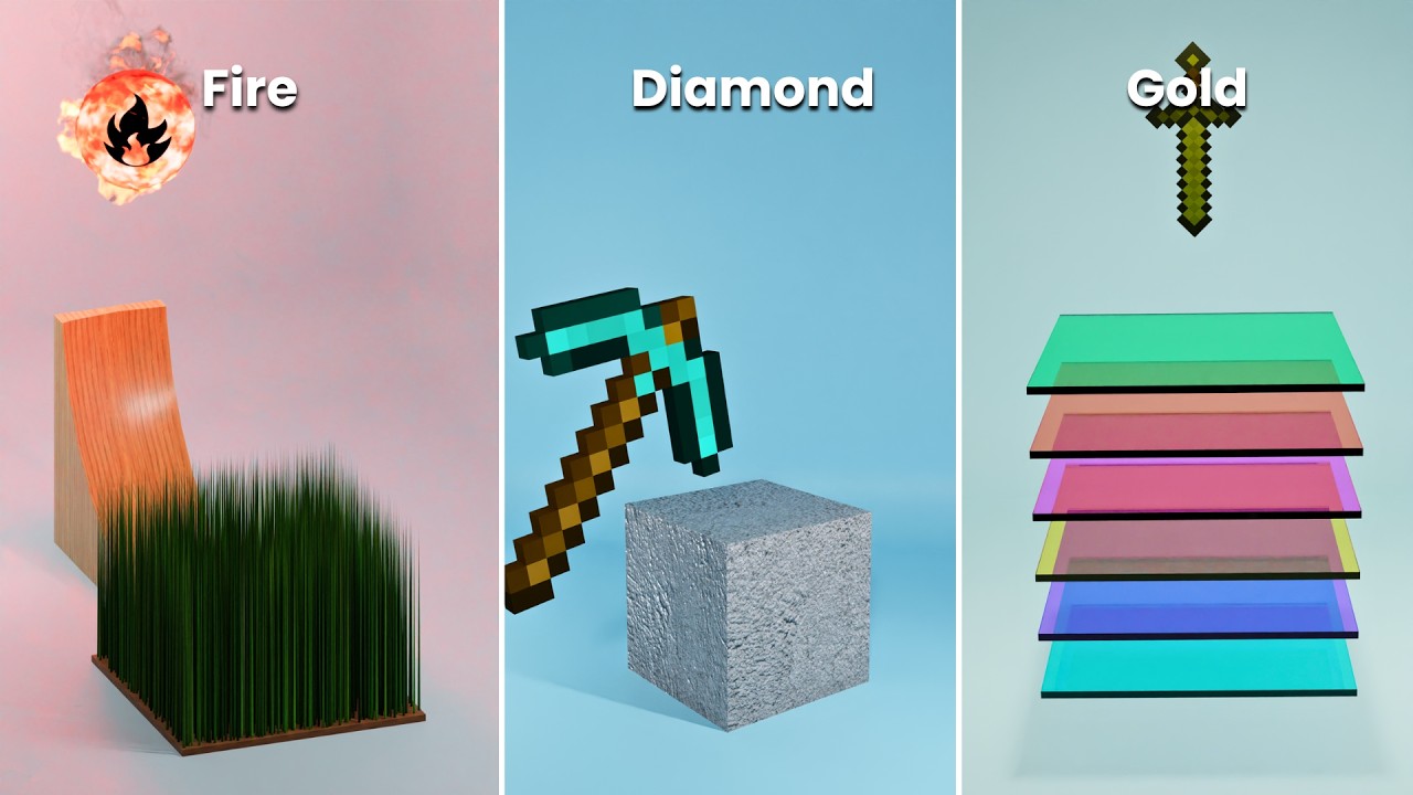 The Most Satisfying Blender 3d Physics Simulation