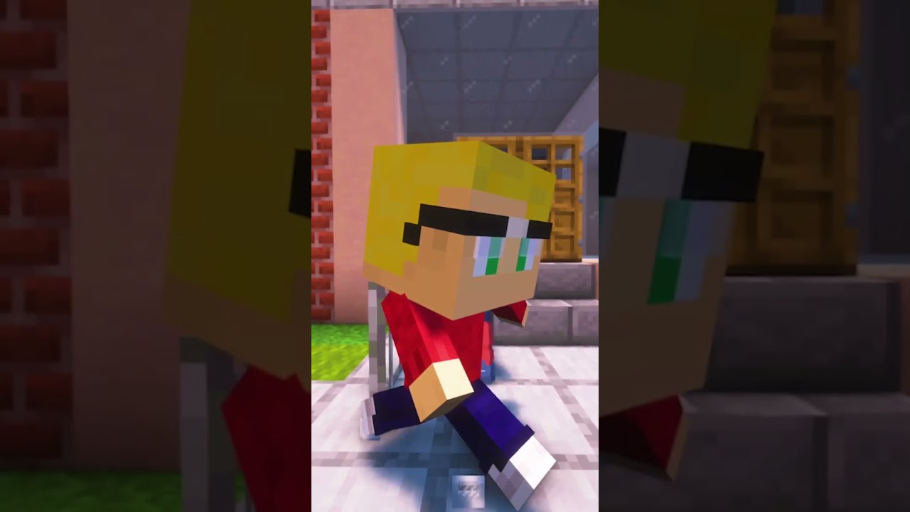 Minecraft, But any BLOCK you touch you TURN INTO...
