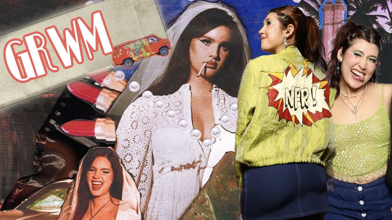 GRWM in my van // lana del rey night // updates