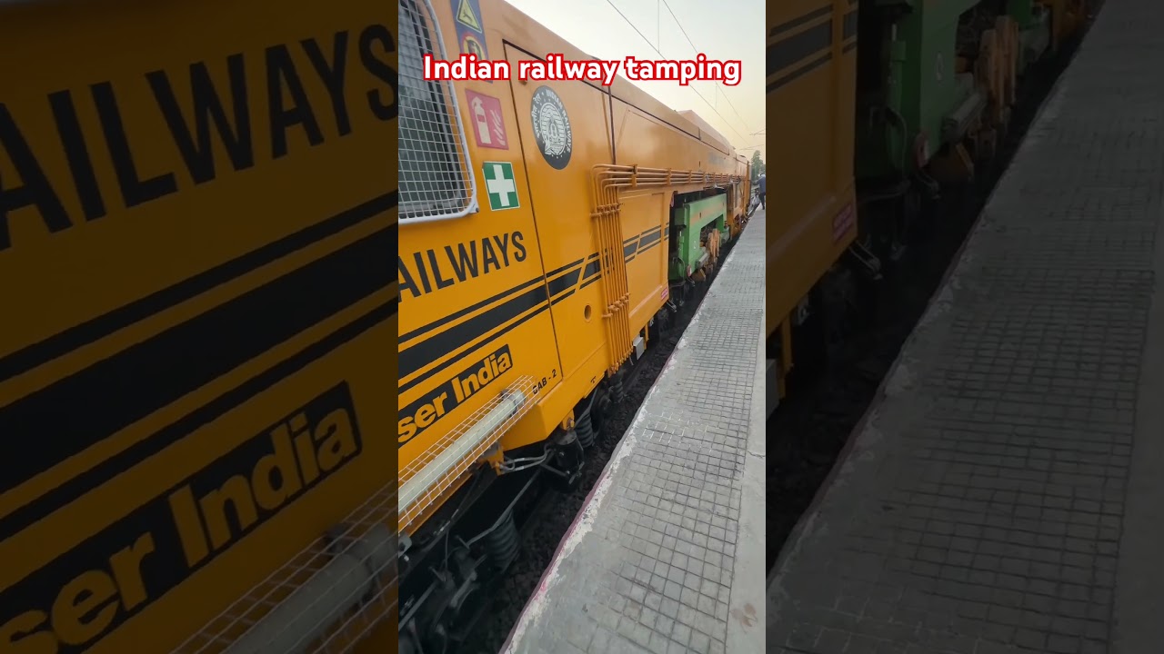 Dynamic stabilizer: the machine that built Indian Railways #Railways #Engineering