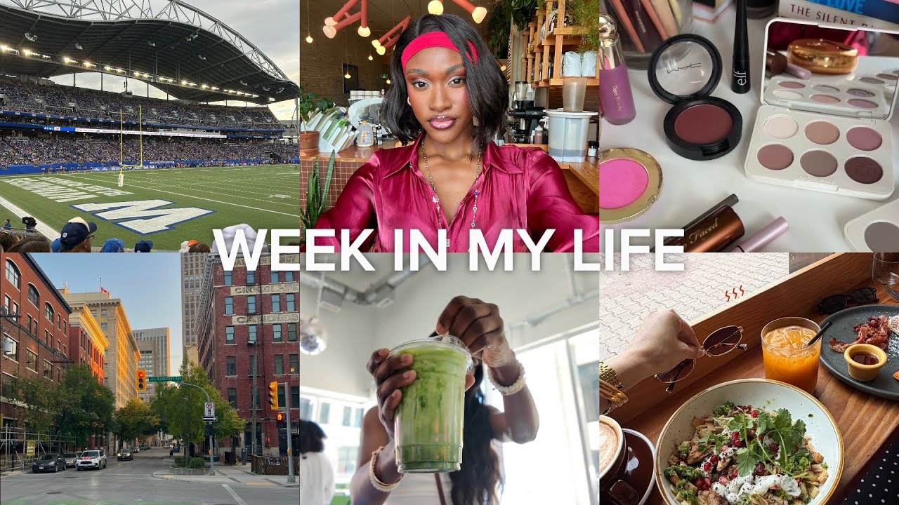 WEEKLY VLOG 💕days in WPG, Bombers opening game, brunch & more!!!