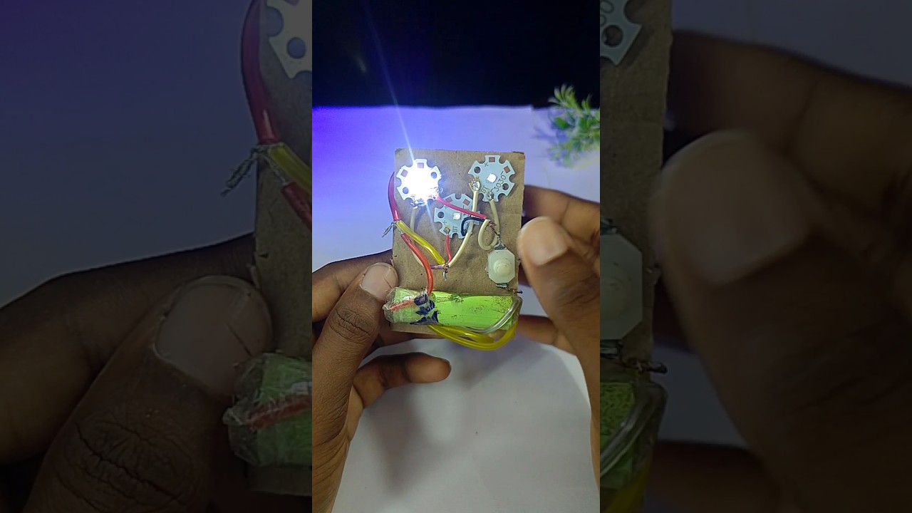 I Made a Nature-Friendly Solar Light at Home! ☀️🌱