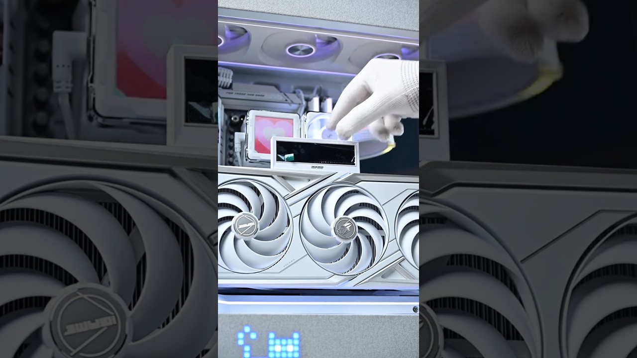 How much do you think this configuration costs? #pcbuild #pcsettings #pcgaming #asmr #rtx