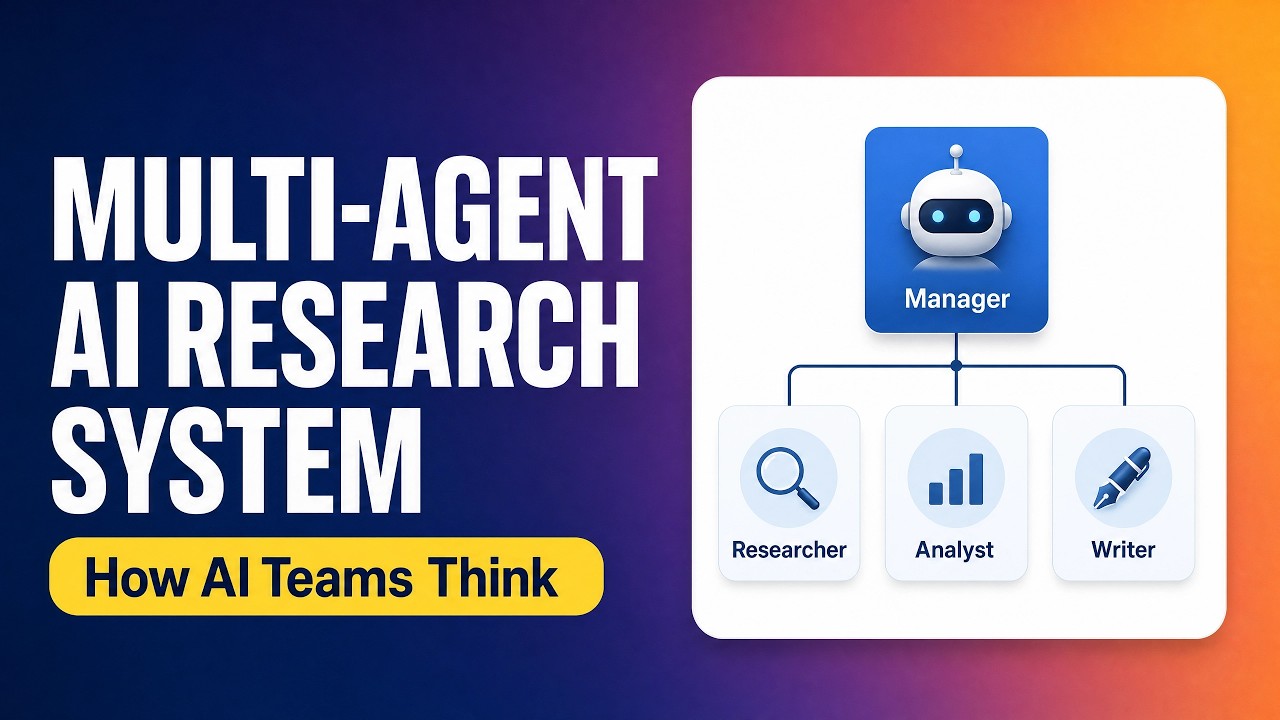 Build a Multi-Agent AI Research Team