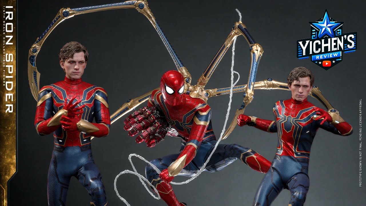 Hot Toys Iron Spider Artisan / Standard Version Figure Preview