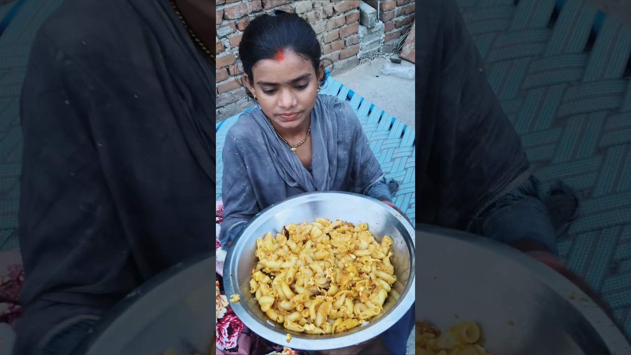 Eggs wala Pasta banaya #food #recipe #cooking #lifestyle #trending #minivlog #shorts