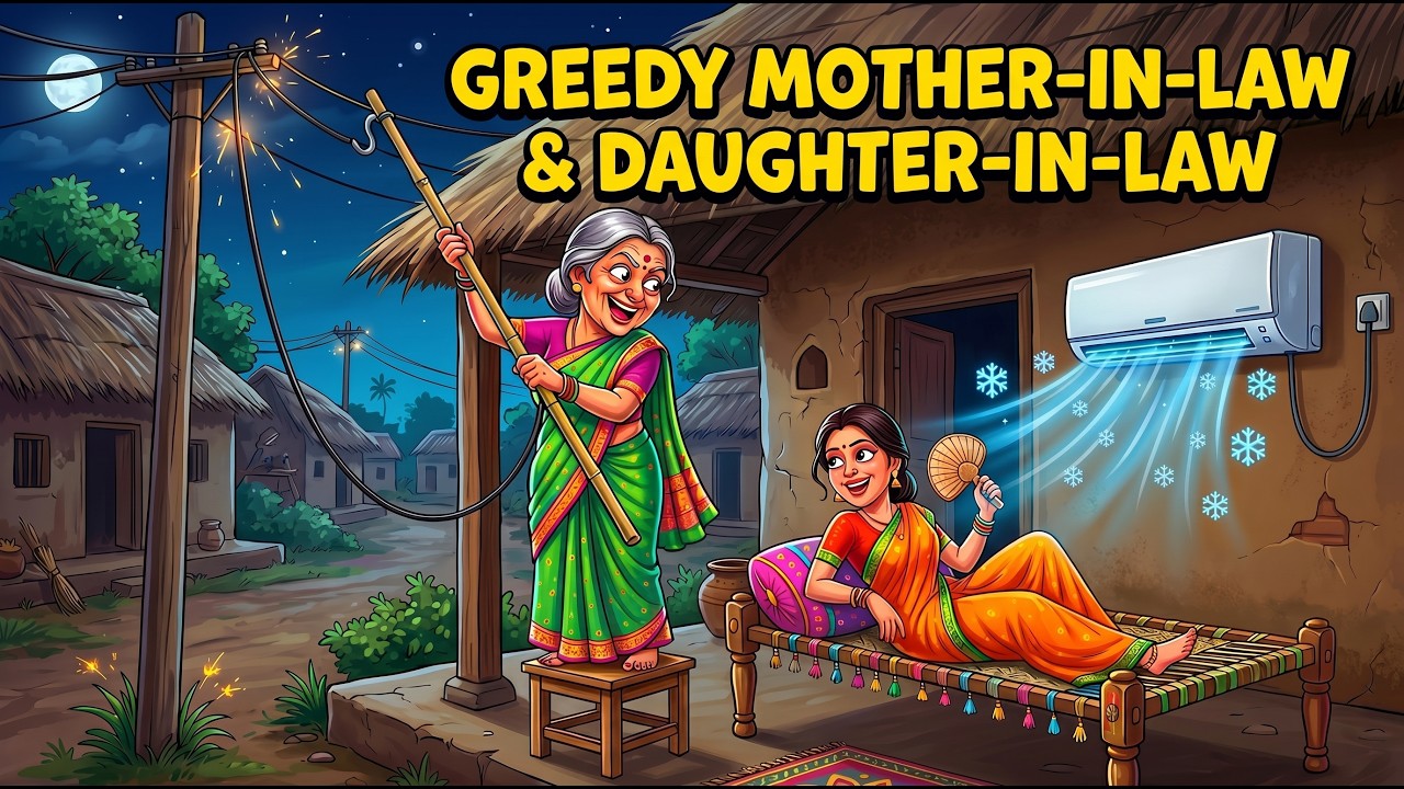 Greedy Mother-In-Law | Moral Stories in English | Life Lesson | Learn English | Bedtime Stories |