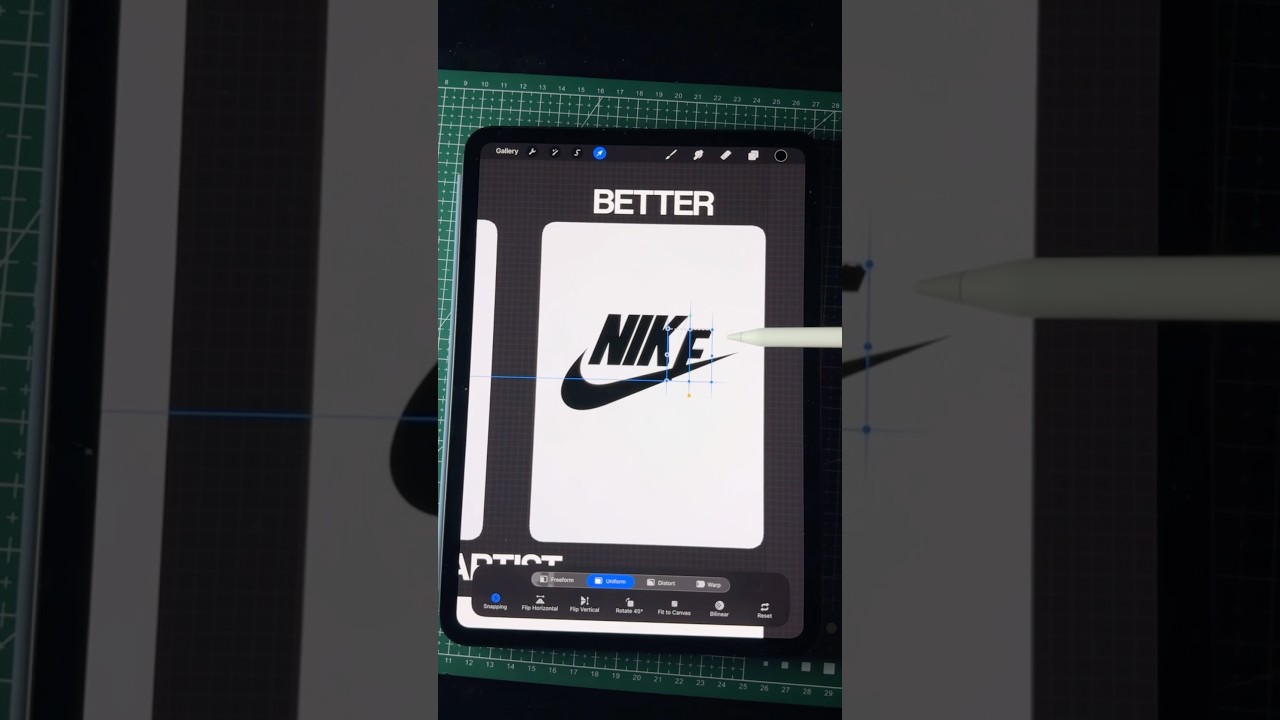 Animating Nike’s logo #animation #logo
