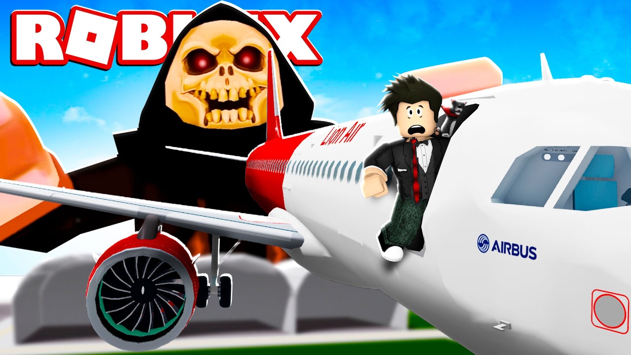 LOKIS NO AVIÃO COM ESQUELETO | Roblox - Airplane 4