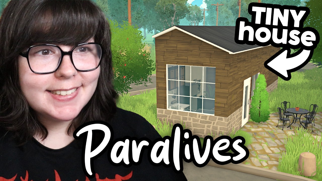 Building a *TINY HOUSE* in Paralives 🏠