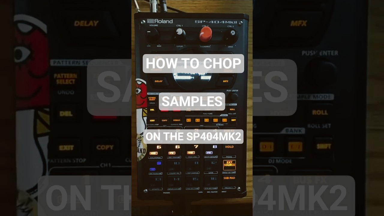 🔥🎶HOW to chop SAMPLES on the #sp404mk2 🎶🔥#beatmaking