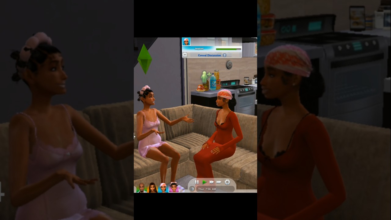 The Morning Gossip Got REAL 😂 | The Sims 4 #sims4 #sims4gettogether #simsstory