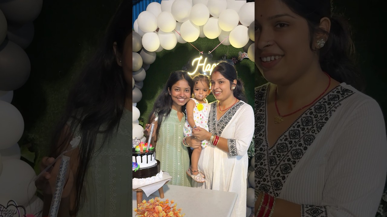 Birthday me dobara kyu cake cut krwana pd gya🤔#julivlogs #minivlog #dailyvlog #viral #vlog #shorts