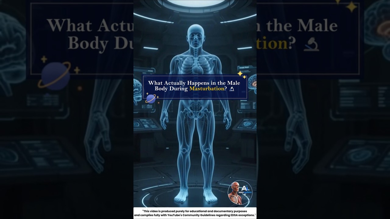 What Happens Inside Your Body During Masturbation? 🔬 (Science Explained) #easyexplains  #biology