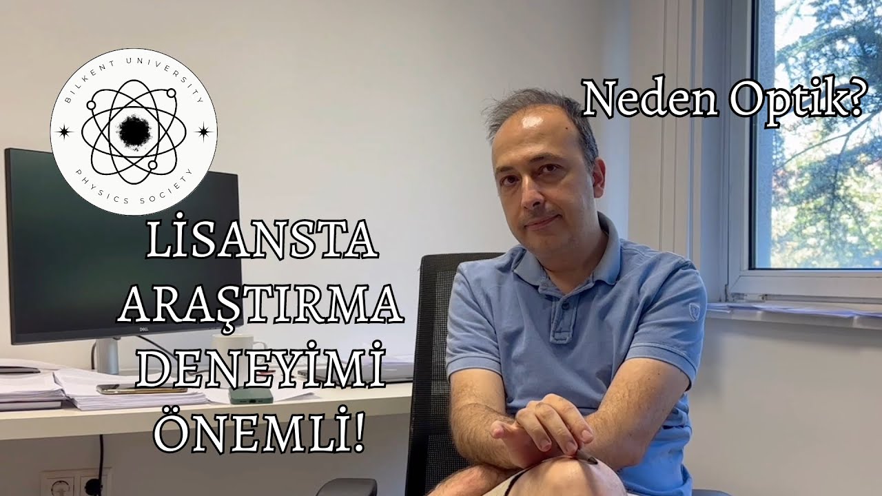 Bilkent Fizik Bölümü Tanıtım, Asst. Prof. Onur Tokel