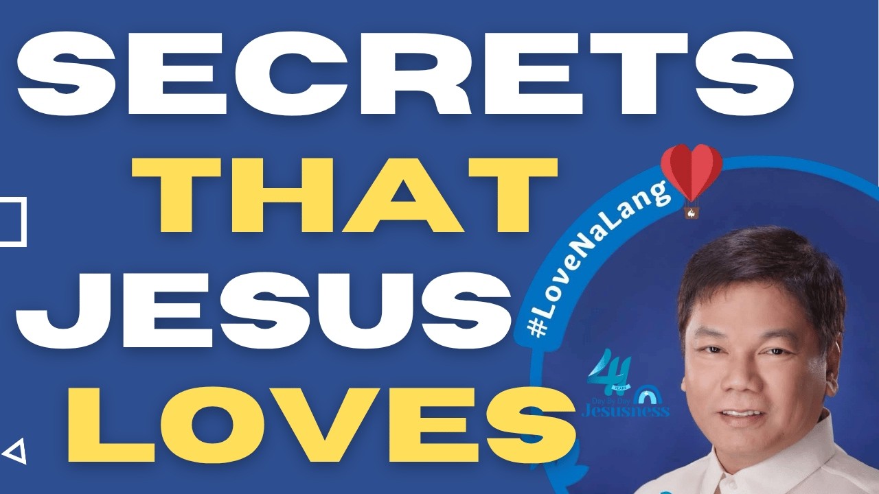 Ed Lapiz - Secrets That Jesus Loves - Official YouTube Channel ©2014-2026
