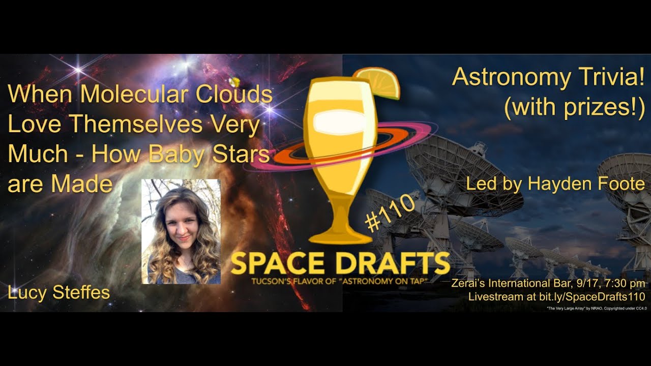 Space Drafts #110: When Molecular Clouds Love Themselves Very Much & Astronomy Trivia!