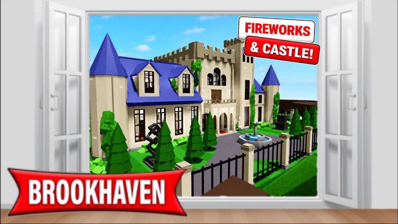 BROOKHAVEN: NOVO CASTELO 🏰 NA PRÓXIMA ATUALIZAÇÃO FIREWORKS & CASTLE