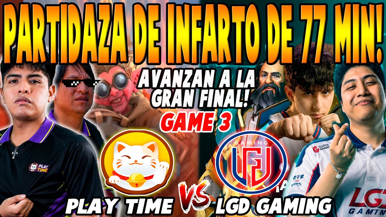 PLAY TIME vs LGD GAMING [GAME 3] BO3 - SEMIFINAL "SCOFIELD vs WISPER" -THE INTERNACIONAL 2026 DOTA 2