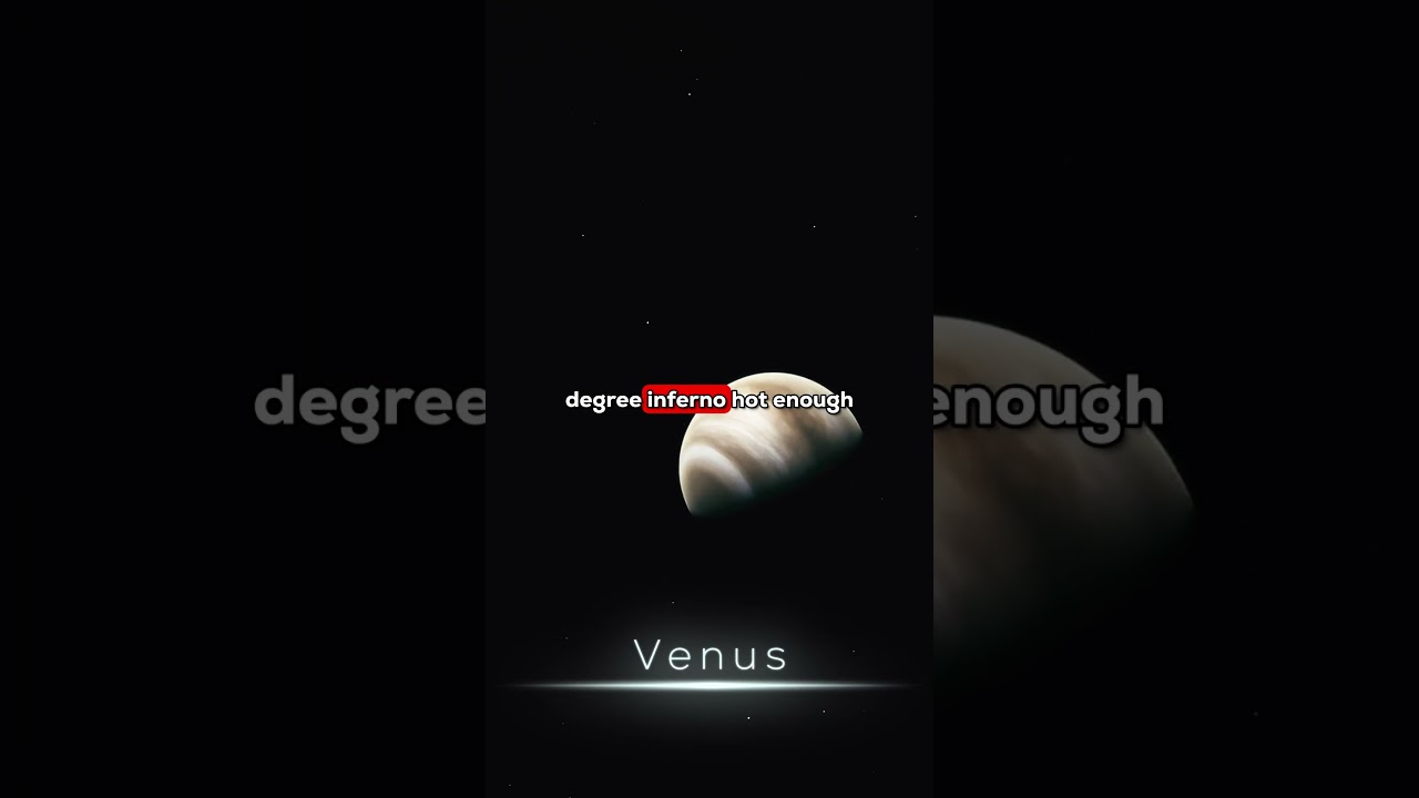 One Venus Day = Longer Than One Venus Year 🤯 #astronomy #mind-bending #shorts